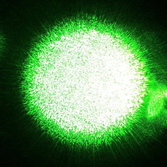 Image of laser speckle
