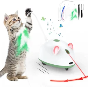 Bumfey 4-in-1 Automatic Cat Mice Toy