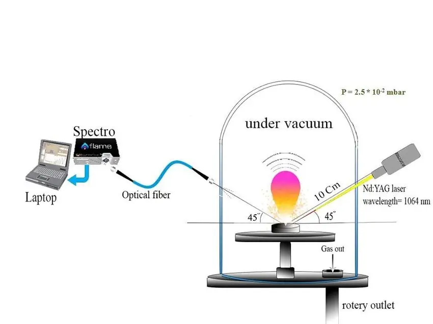 Laser Induced Plasma Spectroscopy (LIPS) System configuration